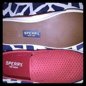 Sperry Seaside Perforated Leather